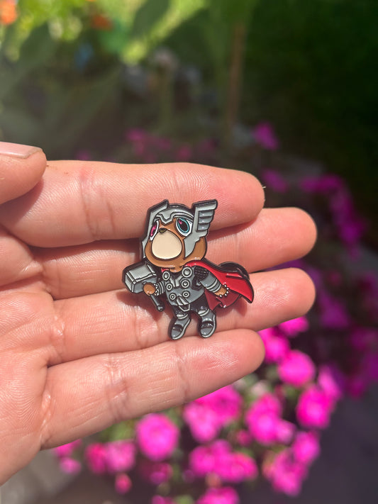 GraduationxThor Enamel Pin