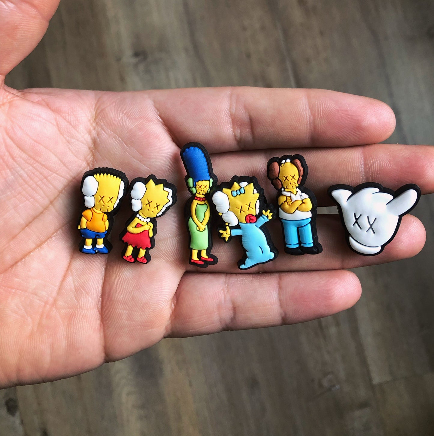 SIMPxKAWS Charms