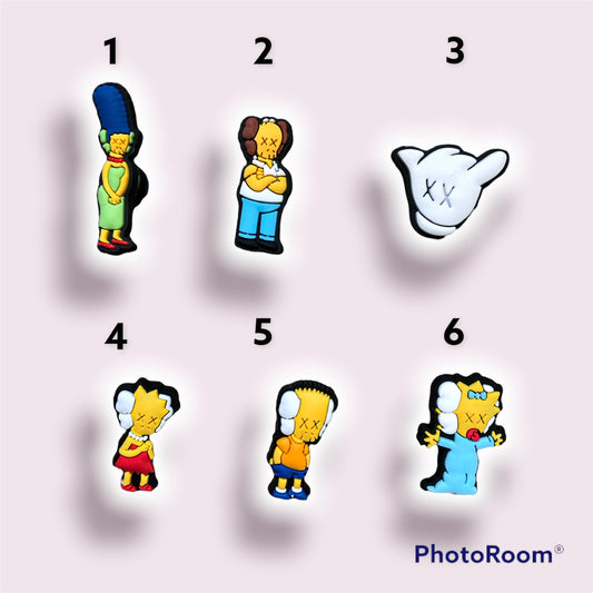 SIMPxKAWS Charms