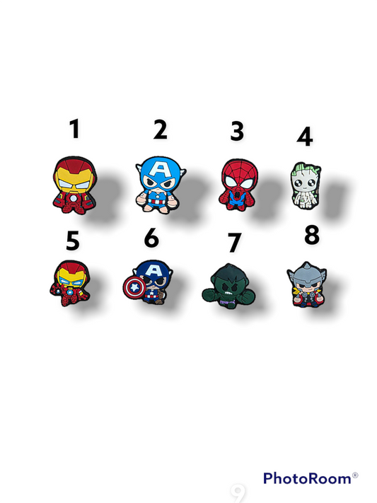 Hero Charms for Crocs